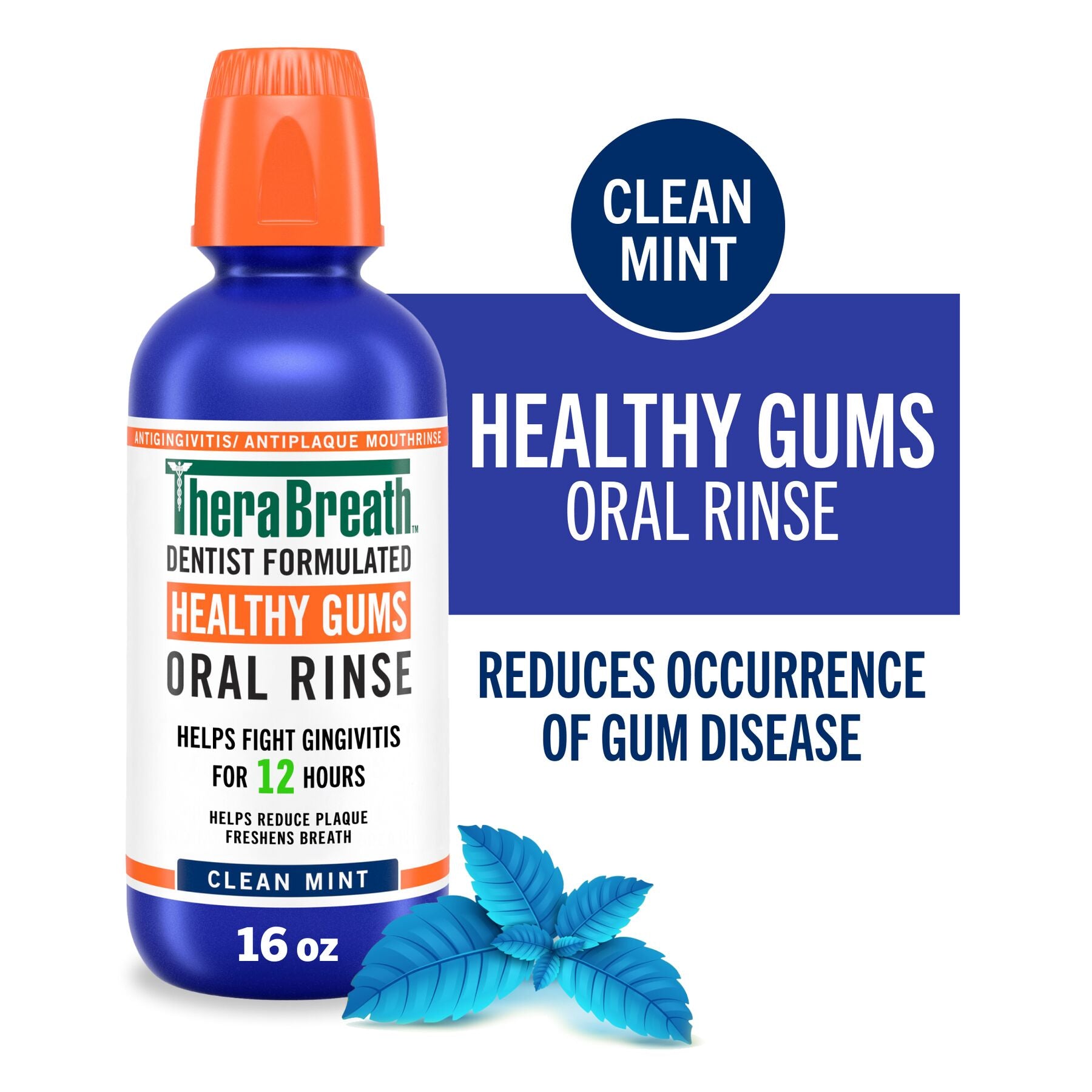 TheraBreath Healthy Gums Oral Rinse & Toothpaste Bundle - Image 2